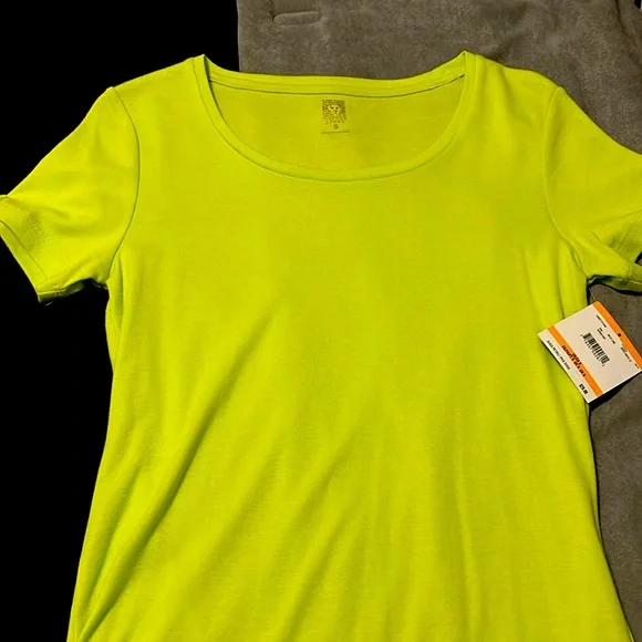 Anne Klein Tops Nwt Anne Klein Sport Lime Green Tee Shirt Size